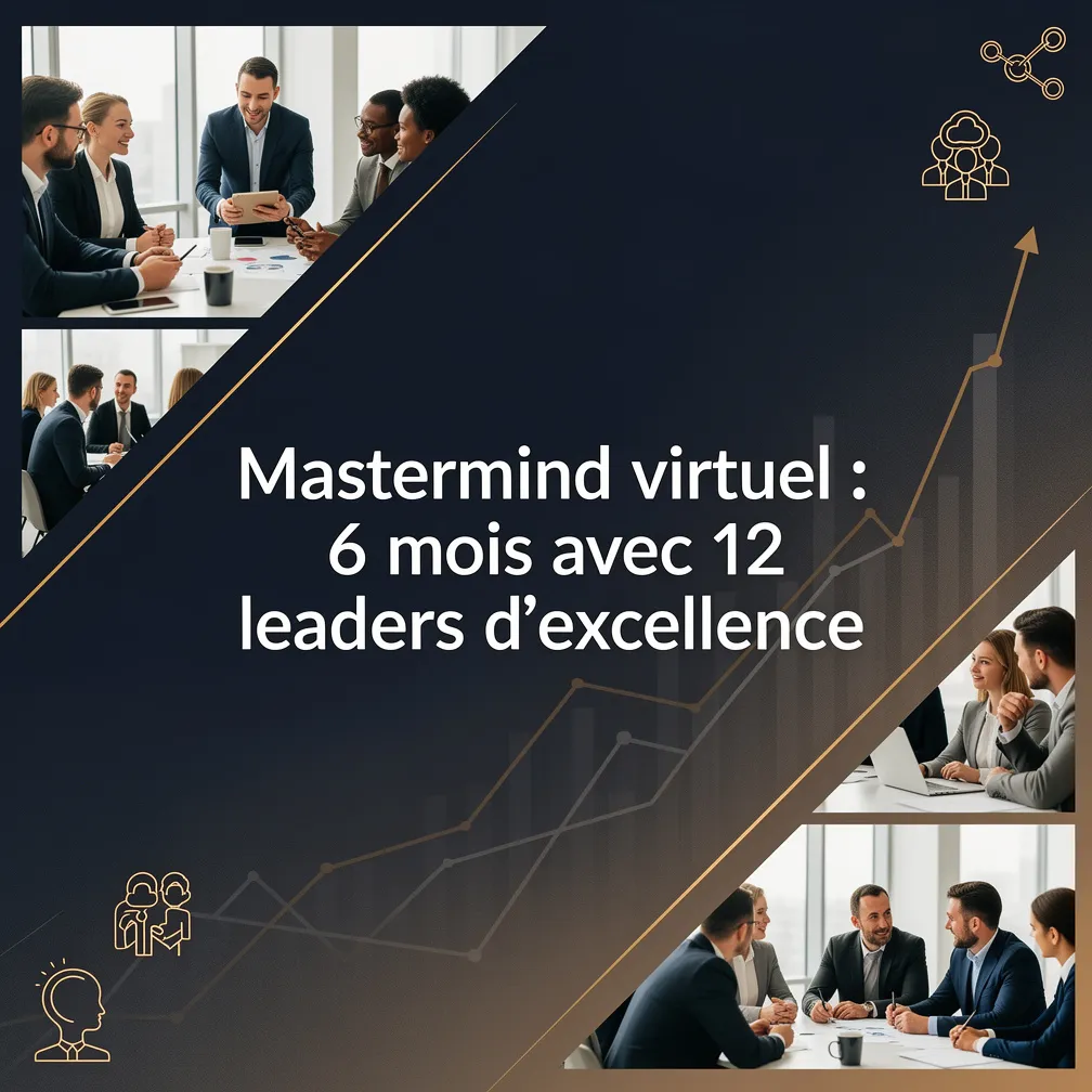 Mastermind virtuel : 6 mois avec 12 leaders d'excellence